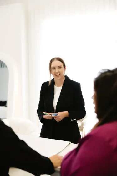 Presenting to a provider team
